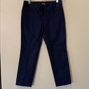 Limited navy blue crops